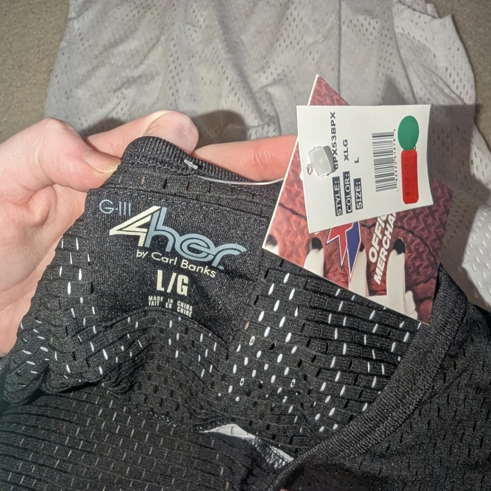 Nwt G-III WOMEN'S XFL #20 NEW YORK GUARDIANS MESH JERSEY Sz M - Picture 9 of 9